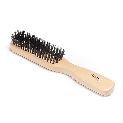 Diane Hard Nylon Bristle Styling Brush for Men & 360 Waves
