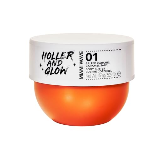 Holler Miami Wave Salted Caramel Body Butter 5.29 Oz