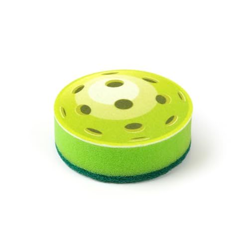 Pickleball Inspired Sponges Set of 2 - Durable Kitchen Cleaning Tool