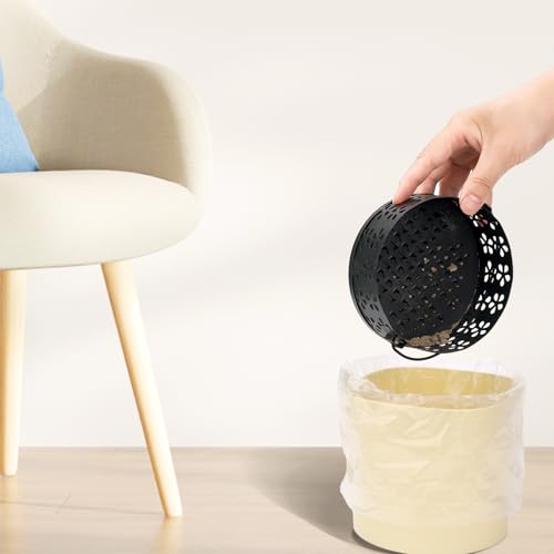 Mosquito Coil Holder with Lid, Black Metal Incense Holder for Indoor & Outdoor Use