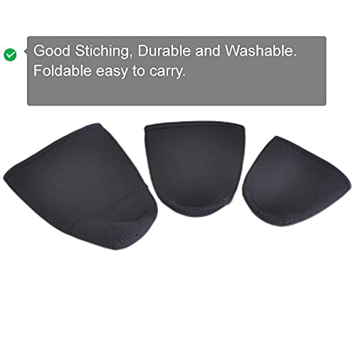 Sunkey Reusable Iced Coffee Cup Sleeves - Large, 2-Pack, Black Neoprene