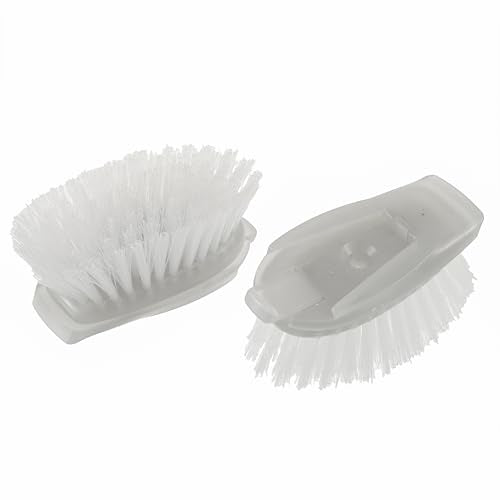4-Pack Grey Soap Dispensing Dish Brush Refills for Kitchen & Bathroom