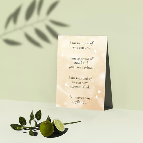Proud of You Graduation Card - Inspirational Message for Kids #4