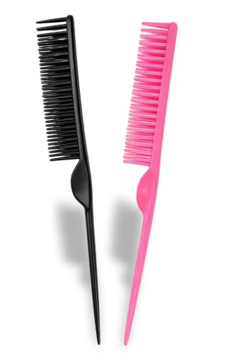 3-Row Detangling Comb Set for Curly and Natural Hair (2-Piece)