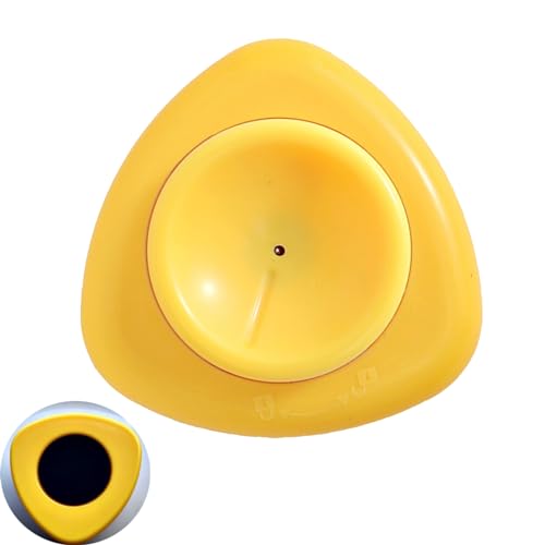 Yellow Jawbush Magnetic Egg Piercer - BPA-Free Plastic, Safety Lock, Prevent Shell Cracking