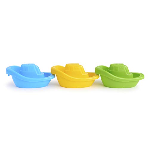 Munchkin Little Boat Train Bath Toy Set - 6 Floating Boats for Toddlers