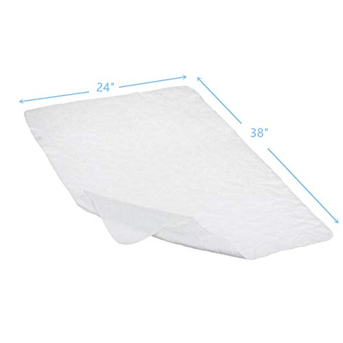 Waterproof Portable Mini-Crib Mattress Pad Cover - 24" x 38"