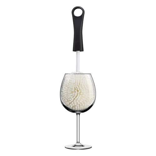 HIC Kitchen Glass Washing Brush - Soft Foam, Non-Scratch Tips