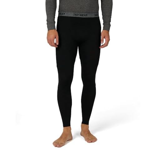 32 Degrees Heat Men's Lightweight Base Layer Legging | 4-Way Stretch | Thermal| Form Fitting