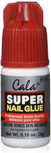 Cala Professional Salon Quality Nail Glue 0.10 Oz 12-Pack