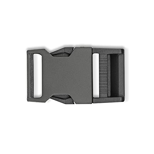 Dritz Antique Silver Parachute Buckle for 1-Inch Straps, 1 Set