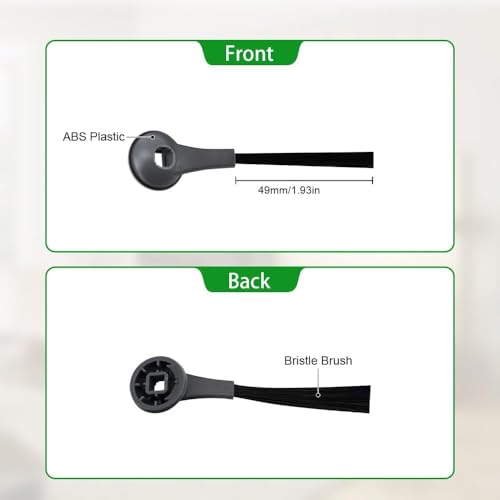 Replacement Side Brushes for Shark Robot Vacuums | 4-Pack