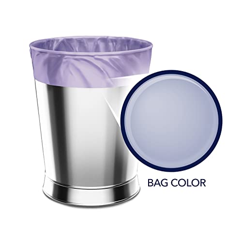 Lavender Scented 4 Gallon Trash Bags with Twist Tie Closure - 80 Count