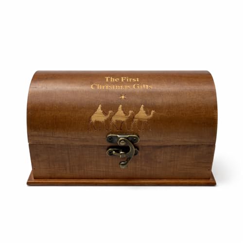 Gold, Frankincense & Myrrh Gift Set - Holy Land Nativity Keepsake Box