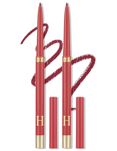 Jutqut 2PCS Burgundy Gel Eyeliner Pencil Waterproof Smudge Proof