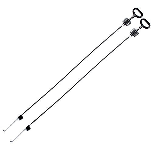 Love&Mini D-Ring Recliner Release Pull Cable - Replacement Part for Sofa, 2 Pack