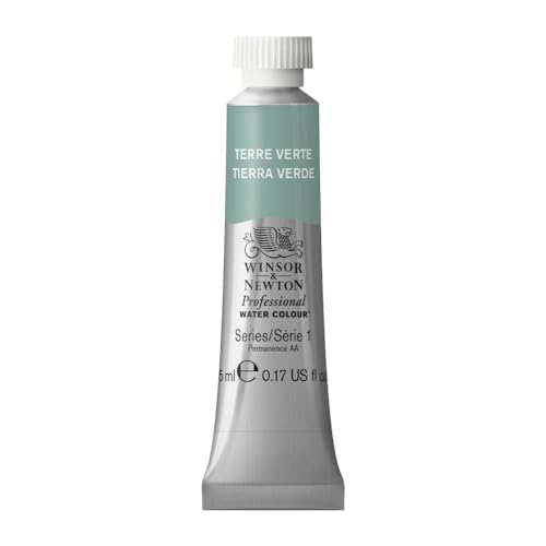 Winsor & Newton Professional Watercolor Paint, 5ml Tube, Terre Verte