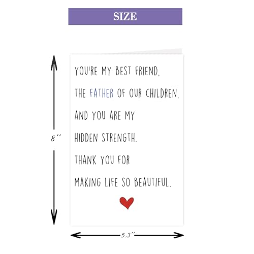 Funny Father's Day Card for Husband and Boyfriend from Wife