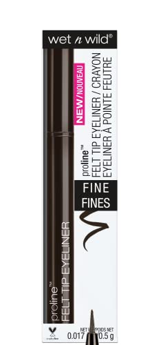 wet n wild Proline Felt Tip Eyeliner Dark Brown .017 oz