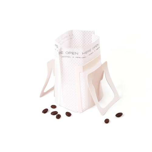 Portable Single Serve Coffee Filter Bags - 50 Count for Travel & Home