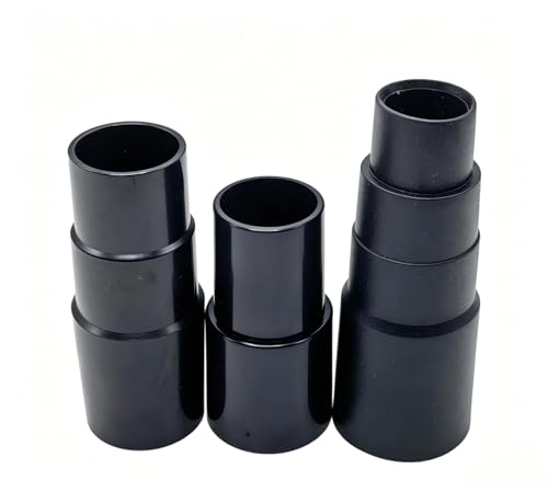 Vacuum Hose Reducer Connector Adapter - 3 Pack for Standard Hoses