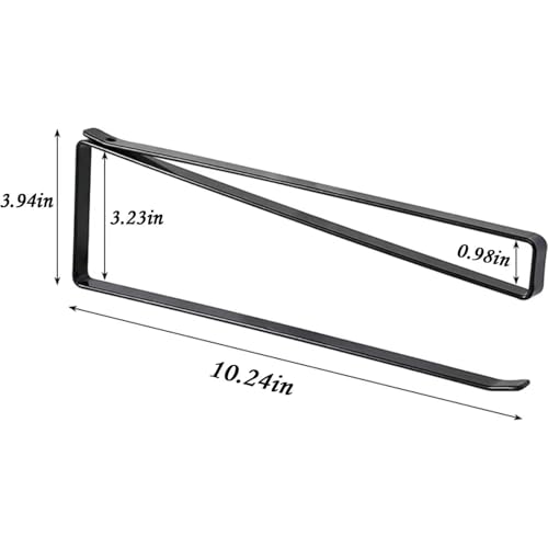 No-Drill Under Cabinet Paper Towel Holder - 2-Pack