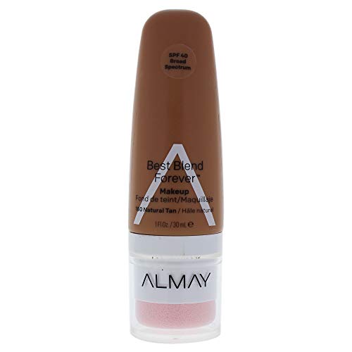 Almay Best Blend Forever Foundation SPF 40 Natural Tan 1 fl oz