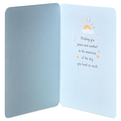 Sympathy Card for Dog Loss - Peace and Comfort