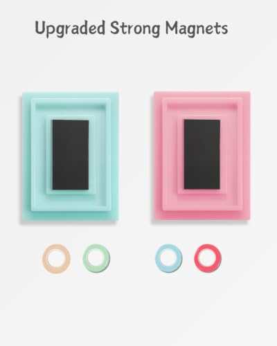Mymazn Locker Accessories Kit - 2 Magnetic Mirrors & 4 Magnets