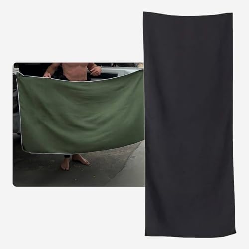 Jiyikua 2025 Large Magnetic Beach Towel - Sand-Resistant, Soft & Quick-Dry