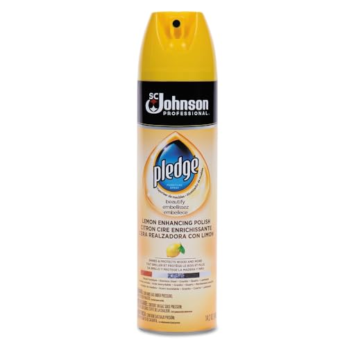 Pledge Furniture Polish Spray, Lemon Scent, 14.2 Oz (Pack of 1)