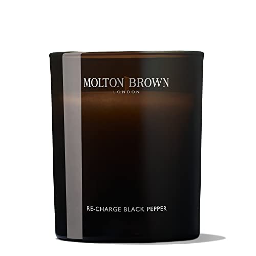 Molton Brown Re-Charge Black Pepper Signature Scented Single Wick Candle 6.07 oz.