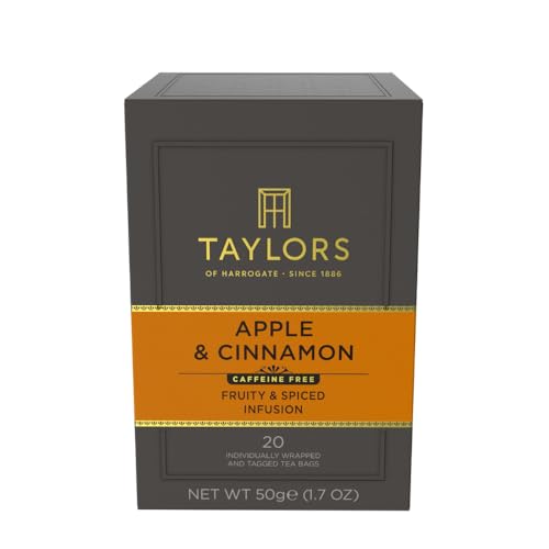 Taylors of Harrogate Apple & Cinnamon Herbal Tea - 120 Tea Bags
