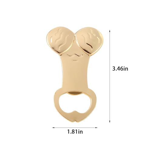 Haodeli Gold Bottle Opener Elegant Beer Opener with Gift Box