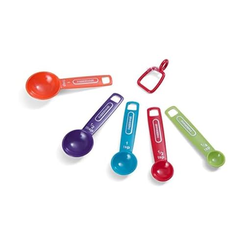 Farberware Professional Plastic Measuring Spoons Set of 5 - Kitchen Utensils