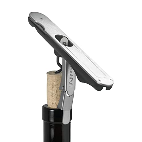 Stainless Steel Corkscrew Wine & Beer Bottle Opener with Foil Cutter