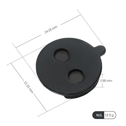 2 Pcs of Brake Pads fit for Gotrax GXL V2, Apex, Apex XL, XR Ultra,kugoo M4, Low Noise, Wear-Resistant Disc Pads with Stable Braking Force, Scooter Accessory
