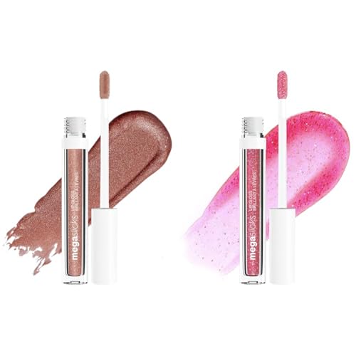 wet n wild Mega Slicks Lip Gloss Bundle - Call Me Boss & Crushed Grapes