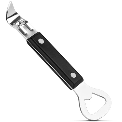 Anyongora 2-in-1 Can Punch and Bottle Opener - Compact Stainless Steel