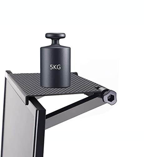 YINOVEEN 13-Inch Adjustable TV Top Shelf & Monitor Organizer Mount