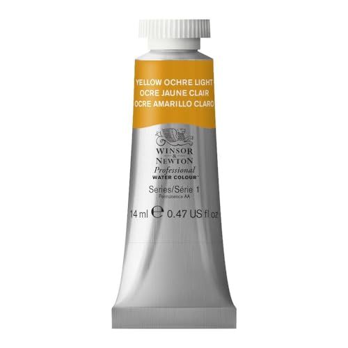 Winsor & Newton Professional Watercolor 14ml Tube - Yellow Ochre Light