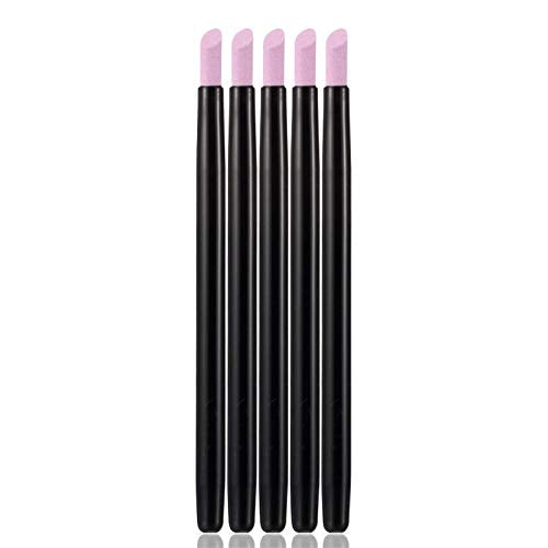 Yimart 5-Piece Stone Sanding Nail File and Cuticle Remover Pen Set