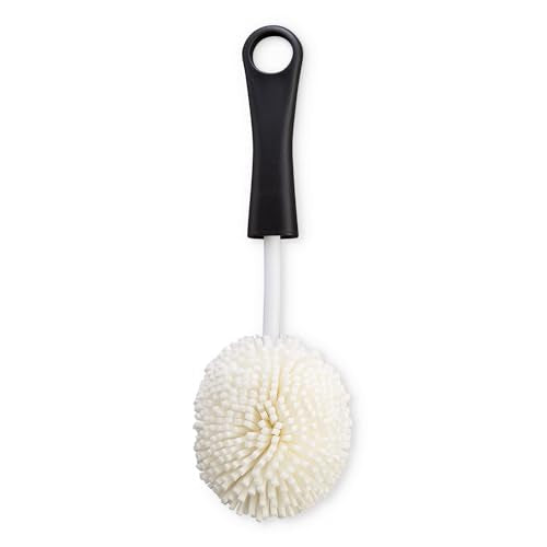 HIC Kitchen Glass Washing Brush - Soft Foam, Non-Scratch Tips