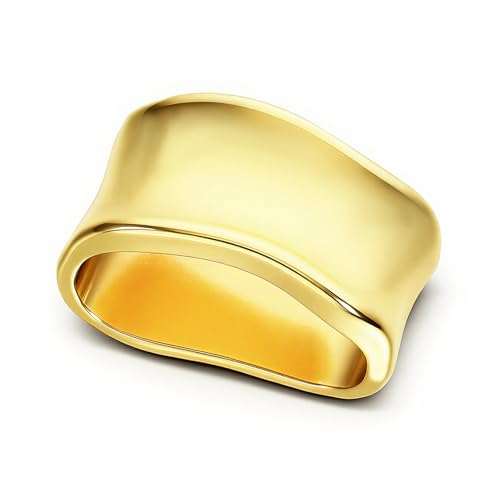 Gold Scarf Ring for Women - Elegant Silk Shawl Slide Accessory