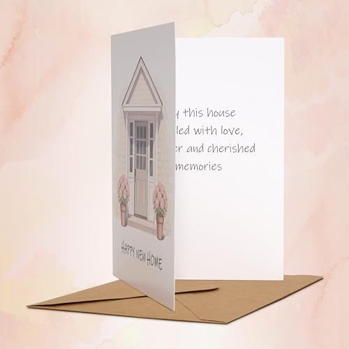 Funny New Home Greeting Card - Housewarming Congratulations Card (Home)