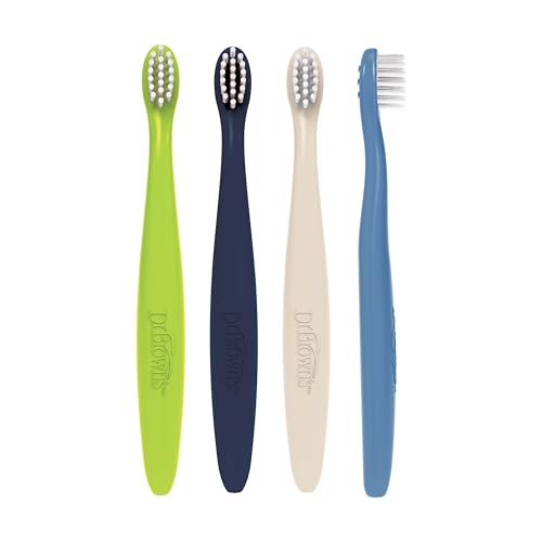 Dr. Brown's Infant-to-Toddler Training Toothbrush Set - 4-Pack