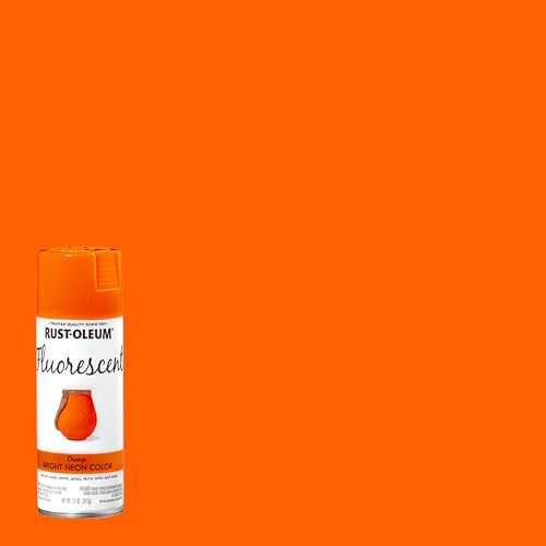 Rust-Oleum Fluorescent Spray Paint - 11 oz Neon Orange
