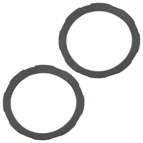 2 Pack Grey Blender Gaskets for Oster Pro 1200 - Leak-Free Seal