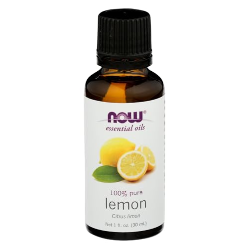 Now Foods Lemon Essential Oil - 1 fl oz (30 ml) Pure Cold-Pressed