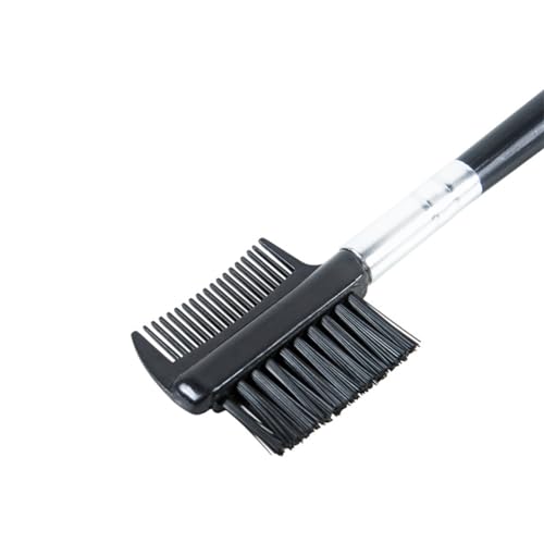 3-Piece Eyebrow Brush and Eyelash Spoolie Makeup Tool Set